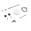 Borough Concealed Wall Mount Shower Set with Rain Head & Handshower