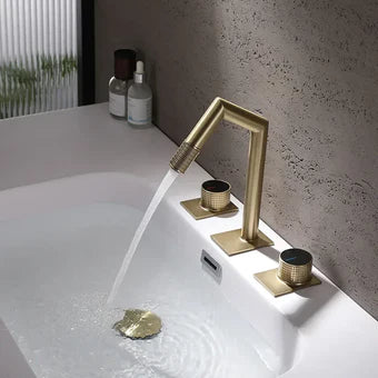 Cooper Basin Three Hole Dual Handle Tap