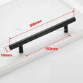 Black Gold Cupboard Handle – Brushed Stainless Steel Bar Pull for Cabinets & Drawers