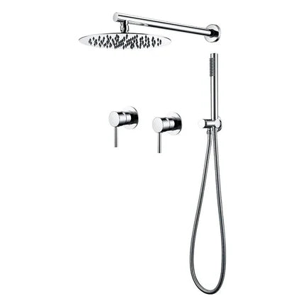 Barbara Concealed Rainfall Shower Set with Hose